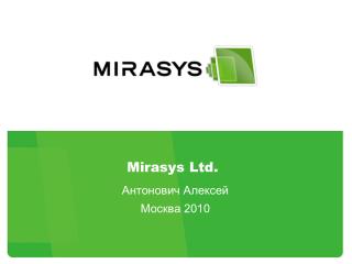 Mirasys Ltd.