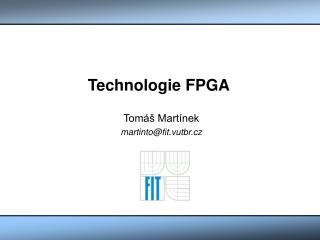 Technologie FPGA