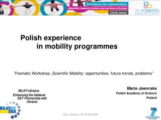 Polish experience 	in mobility programmes