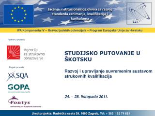 IPA Komponenta IV – Razvoj ljudskih potencijala – Program Europske Unije za Hrvatsku