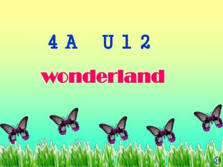 ４Ａ　Ｕ１２ wonderland