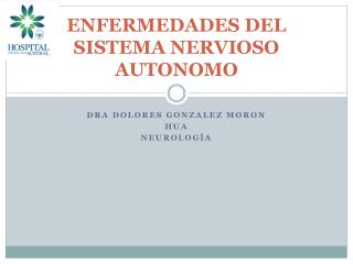 ENFERMEDADES DEL SISTEMA NERVIOSO AUTONOMO