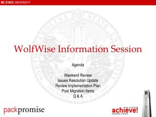 WolfWise Information Session