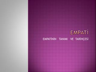 EMPATİ