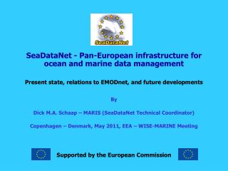 SeaDataNet - Pan-European infrastructure for ocean and marine data management
