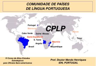 COMUNIDADE DE PAÍSES DE LÍNGUA PORTUGUESA