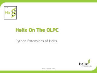 Helix On The OLPC