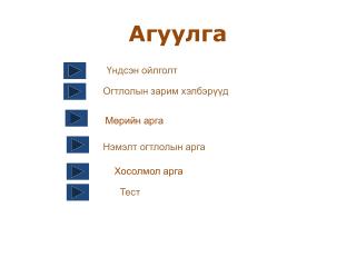 Агуулга