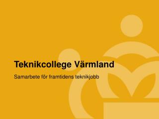 Teknikcollege Värmland