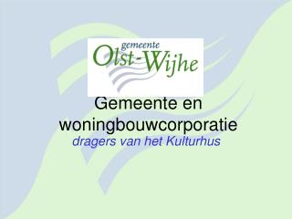 Gemeente en woningbouwcorporatie