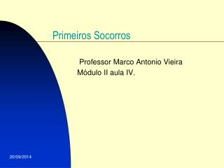 Primeiros Socorros