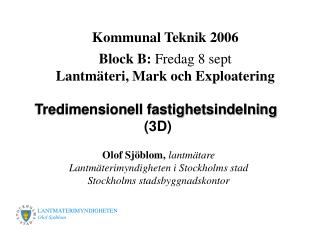 LANTMÄTERIMYNDIGHETEN
