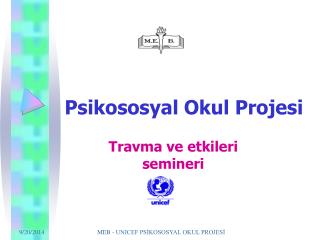 Psikososyal Okul Projesi