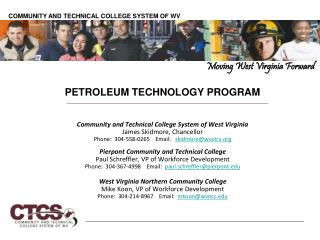 PETROLEUM TECHNOLOGY PROGRAM Community and Technical College System of West Virginia