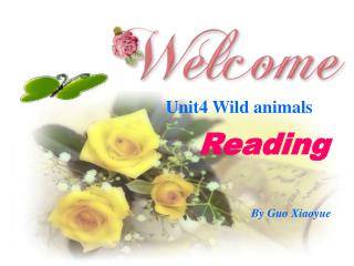 Unit4 Wild animals