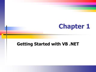 Chapter 1