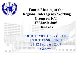Establishment of UN ICT Task Force