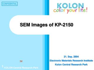 SEM Images of KP-2150