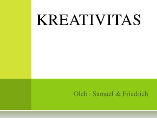 KREATIVITAS