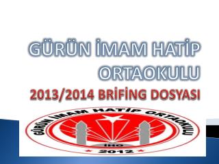 GÜRÜN İMAM HATİP ORTAOKULU