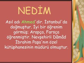 NEDİM