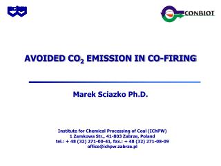 AVOIDED CO 2 EMISSION IN CO-FIRING