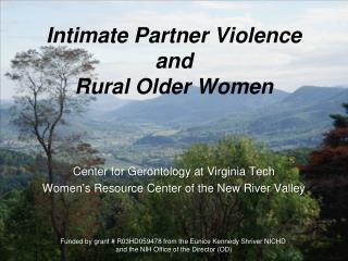 Intimate Partner Violence and Rural Older Women