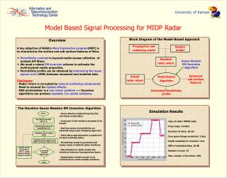 Overview A key objective of NASA’s Mars Exploration program (MEP) is