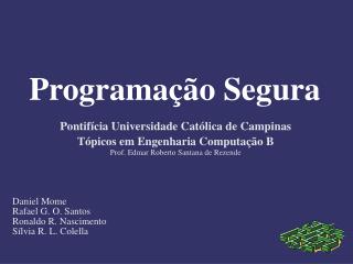 Programação Segura