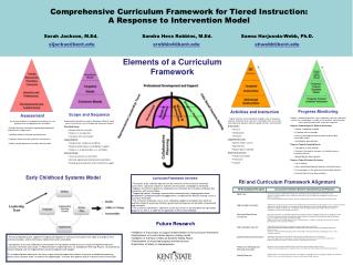 Comprehensive Curriculum Framework for Tiered Instruction: A Response to Intervention Model