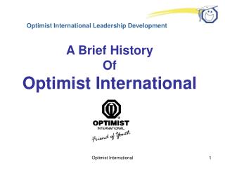 Optimist International Leadership Development