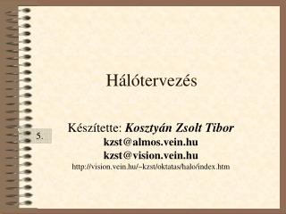 Hálótervezés