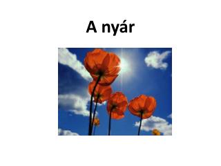 A nyár