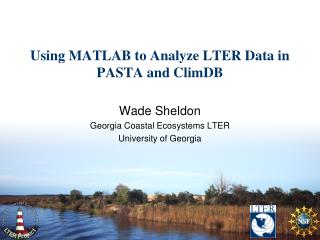 Using MATLAB to Analyze LTER Data in PASTA and ClimDB