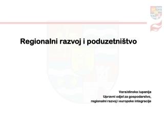 Regionalni razvoj i poduzetništvo