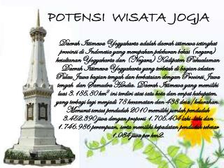 POTENSI WISATA JOGJA