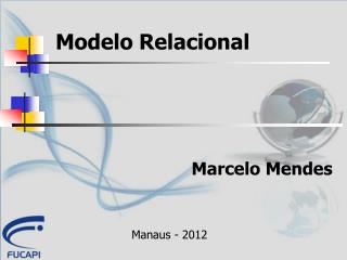 Modelo Relacional
