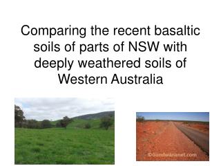 Australian soils tend to be: