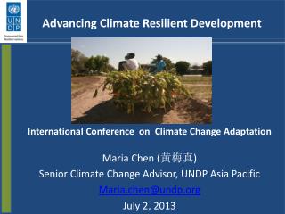 Advancing Climate Resilient Development