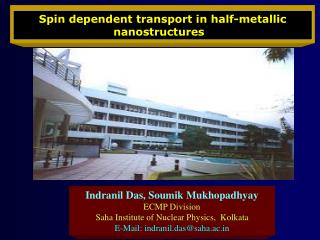 Spin dependent transport in half-metallic nanostructures  