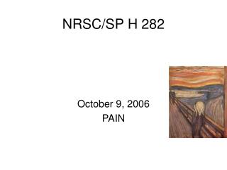 NRSC/SP H 282