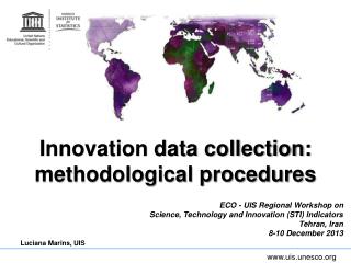 Innovation data collection: methodological procedures