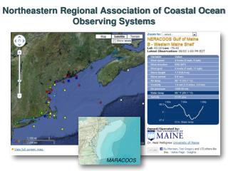 Northeastern Regional Association of Coastal Ocean Observing Systems