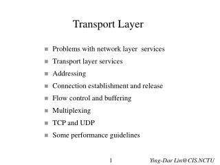 Transport Layer