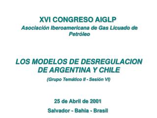 XVI CONGRESO AIGLP