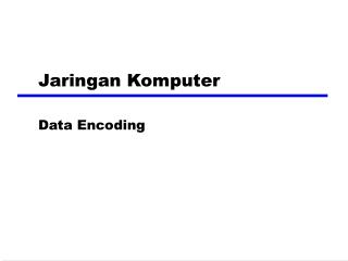 Jaringan Komputer