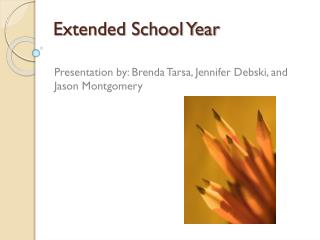 Extended School Year