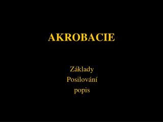 AKROBACIE