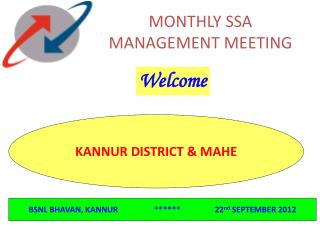 MONTHLY SSA MANAGEMENT MEETING