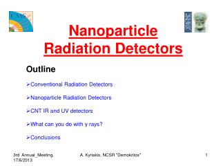 Nanoparticle Radiation Detectors
